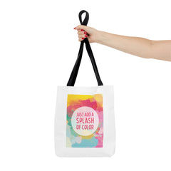 Add a Splash of Color Tote Bag