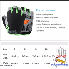 Women's Lightweight Fingerless Gym/Fitness Gloves