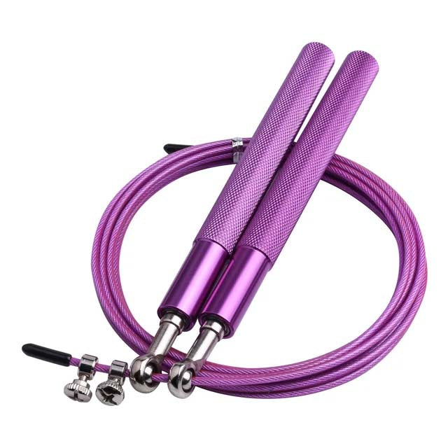 Steel Wire Bearing Adjustable Crossfit Jump Rope