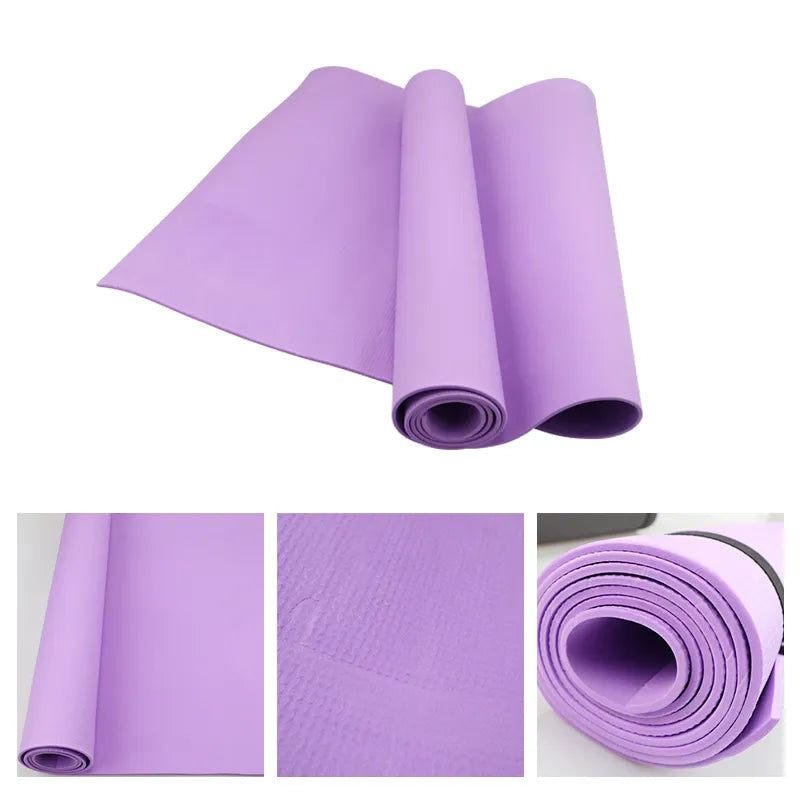 4mm Thin Anti-Slip Yoga Mat