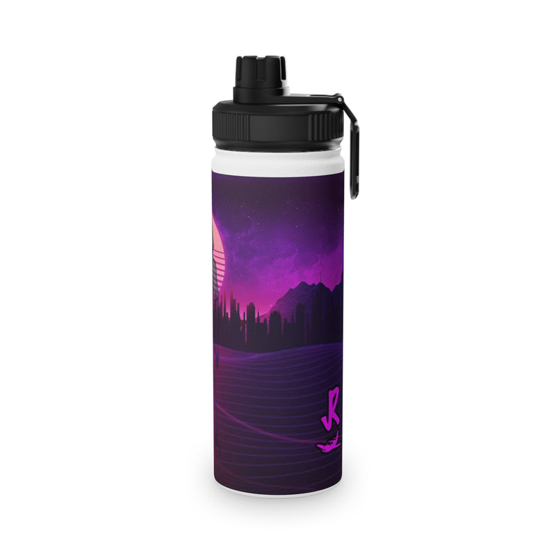 JettySpaghetti Stylized Stainless Steel Water Bottle