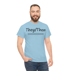 They/Them Unisex Heavy Cotton Tee