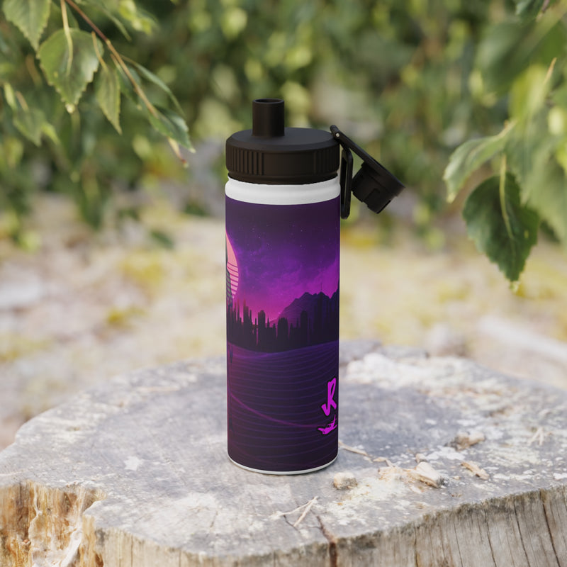 JettySpaghetti Stylized Stainless Steel Water Bottle