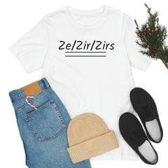 Zi/Zir/Zirs Unisex Jersey Short Sleeve Tee