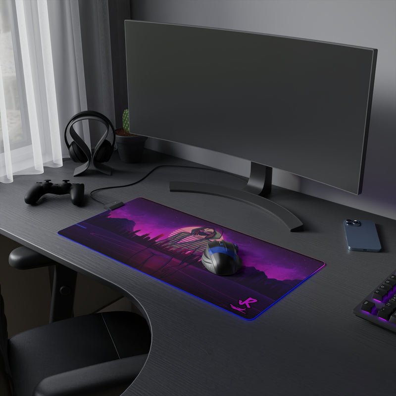 JettySpaghetti Stylized LED Gaming Mouse Pad