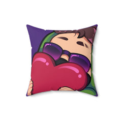 JetoCozy/Heart Emoji Square Pillow