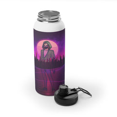 JettySpaghetti Stylized Stainless Steel Water Bottle