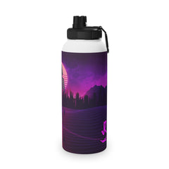 JettySpaghetti Stylized Stainless Steel Water Bottle