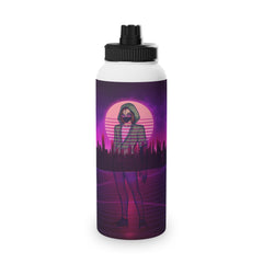 JettySpaghetti Stylized Stainless Steel Water Bottle