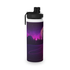 JettySpaghetti Stylized Stainless Steel Water Bottle