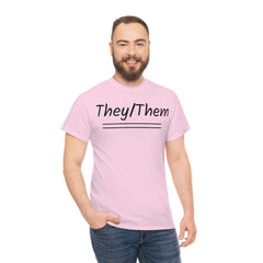 They/Them Unisex Heavy Cotton Tee