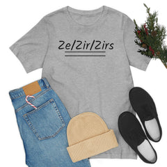 Zi/Zir/Zirs Unisex Jersey Short Sleeve Tee