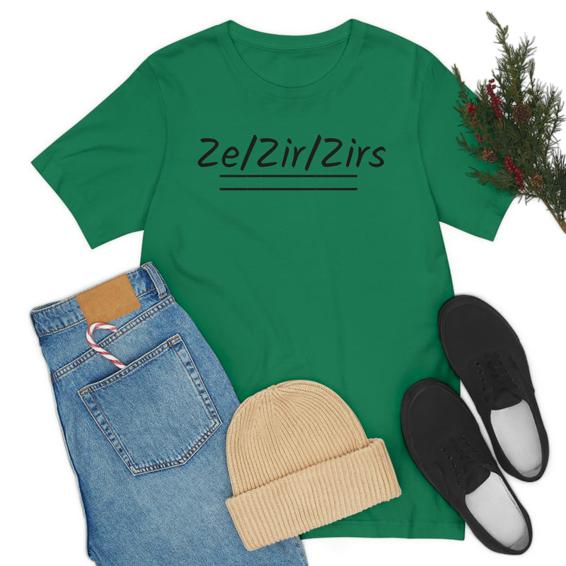 Zi/Zir/Zirs Unisex Jersey Short Sleeve Tee