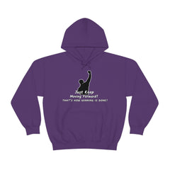 Just keep moving forward! Unisex Heavy Blend Hoodie